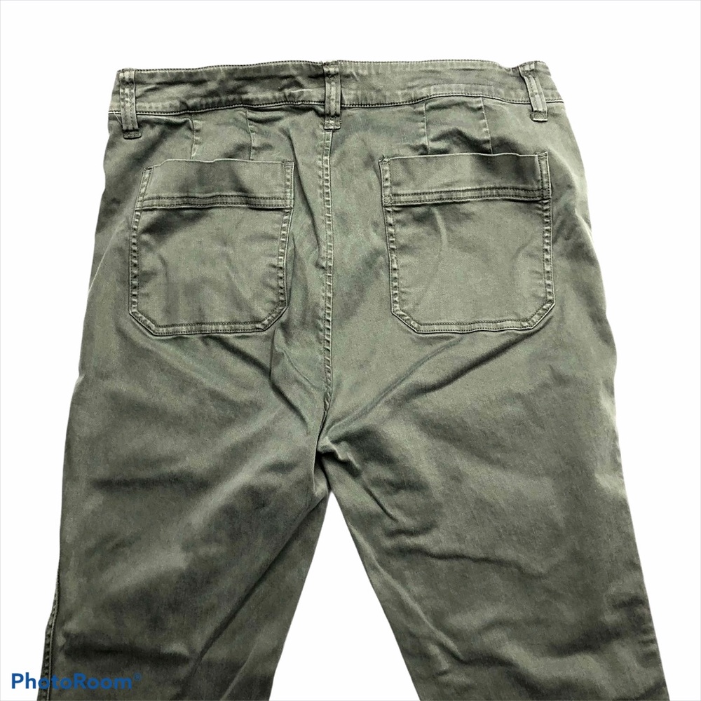 J. Crew Green Khaki Skinny Mid Rise Stretch Pants - Picture 10 of 16
